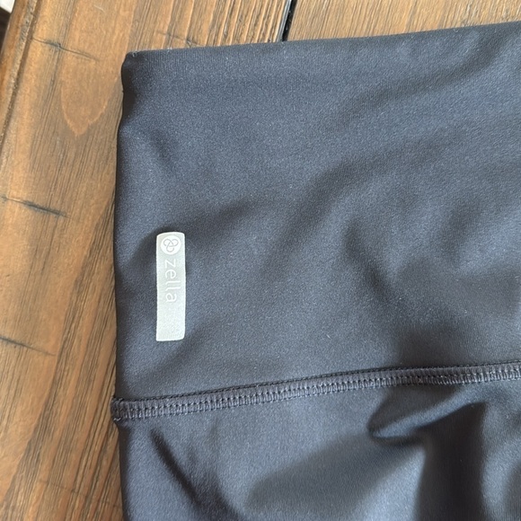 Zella Mesh Black Pants Sz Medium - Picture 7 of 7